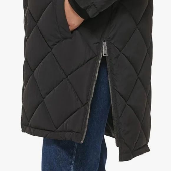 Levi's Olive Hooded Puffer Coat - Picture 10 of 12